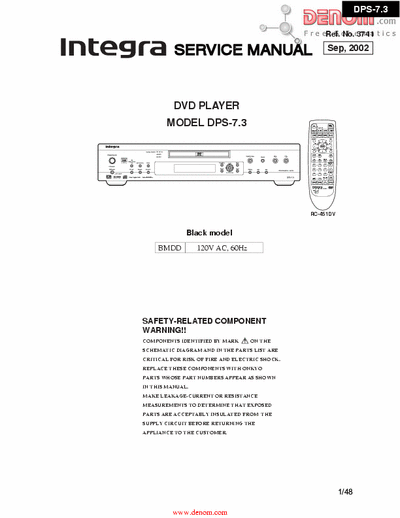 onkyo DPS-7.3 DPS-7.3 service manual